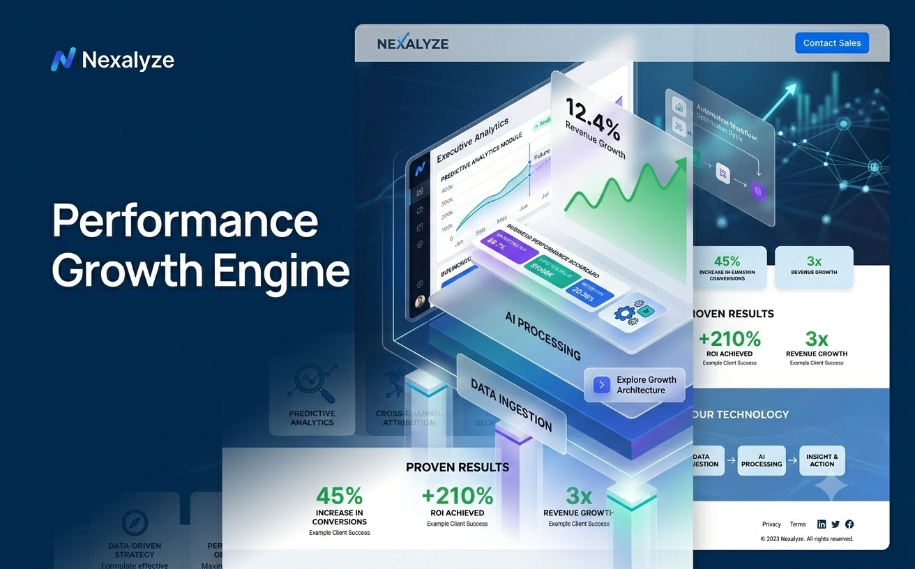 Performance Growth Engine premium visual